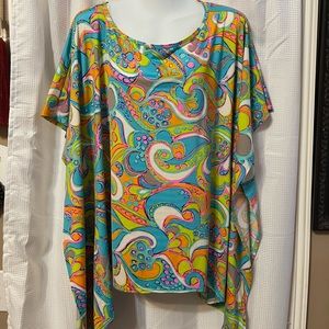 Trina Turk blouse size M (fits like L to me)